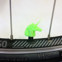 Car Truck Bike Van Tire Tyre Wheel Valve Stem Caps Cover Unicorn - Thumbnail 2