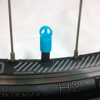 Car Truck Bike Van Tire Tyre Wheel Valve Stem Caps Cover Peace - Thumbnail 1