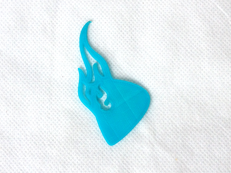 Acoustic Electric Guitar Picks Plectrums Flame