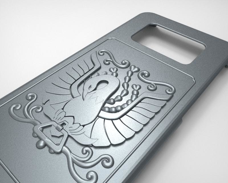 Phoenix cover Samsung S8 from Saint Seiya