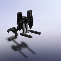Star Wars Tie Fighter iphone stand for charger - Thumbnail 2