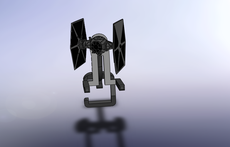 Star Wars Tie Fighter iphone stand for charger 3D Print 179880