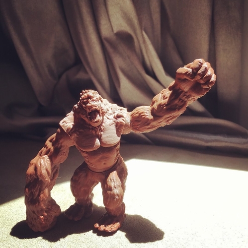 The King King of Tokyo fan art - Semi articulated model