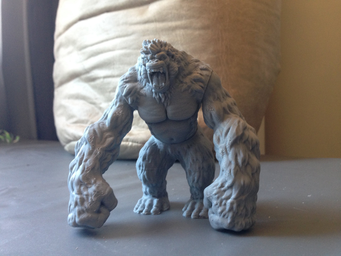 The King King of Tokyo fan art - Semi articulated model 3D Print 179895