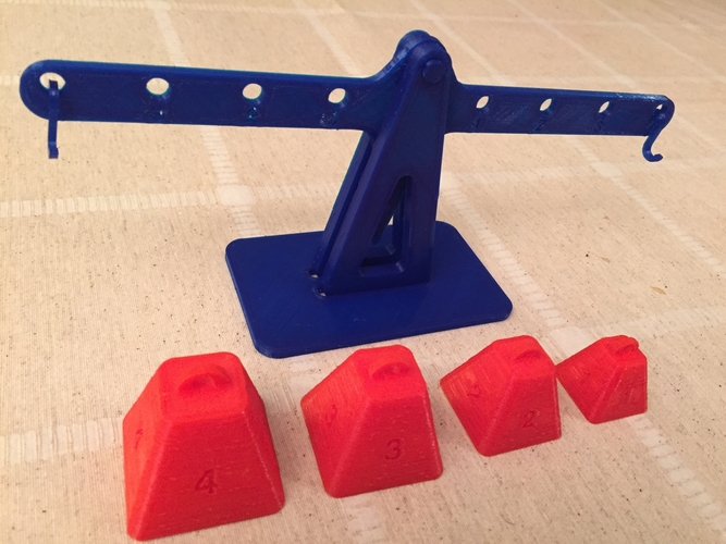 Lever principle and Equilibrium 3D Print 179923