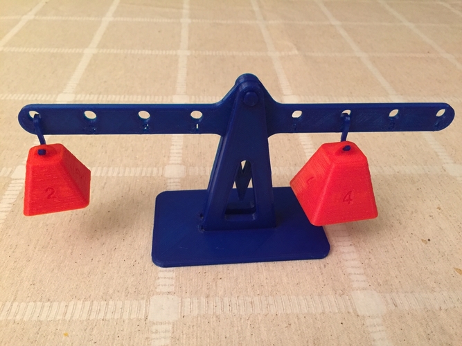 Lever principle and Equilibrium 3D Print 179924