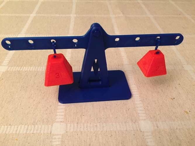 Lever principle and Equilibrium 3D Print 179927