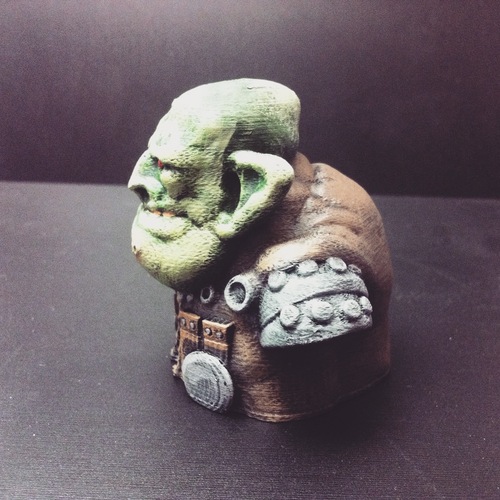 Goblin Junk Merchant Bust 3D Print 17993