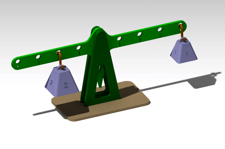 Lever principle and Equilibrium 3D Print 179930