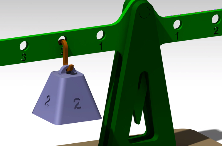 Lever principle and Equilibrium 3D Print 179932