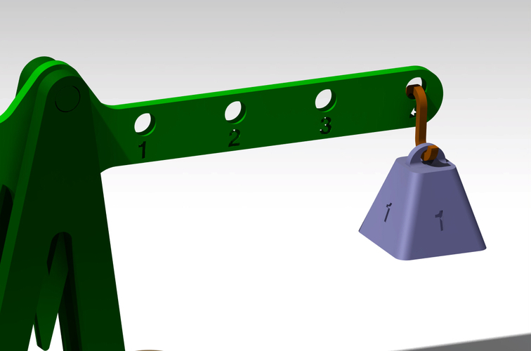 Lever principle and Equilibrium 3D Print 179933