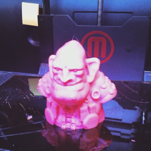 Goblin Junk Merchant Bust 3D Print 17994