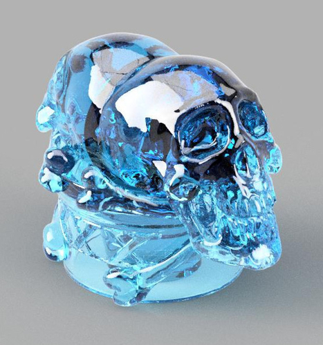 Poison Skulls Bottle Stopper 3D Print 179944