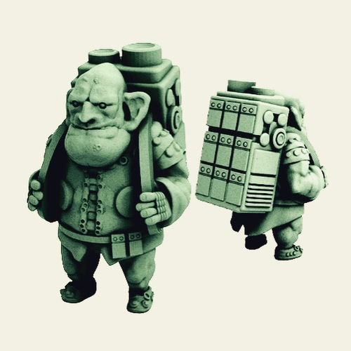 Goblin Junk Merchant Bust 3D Print 17995