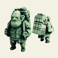Goblin Junk Merchant Bust - Thumbnail 4