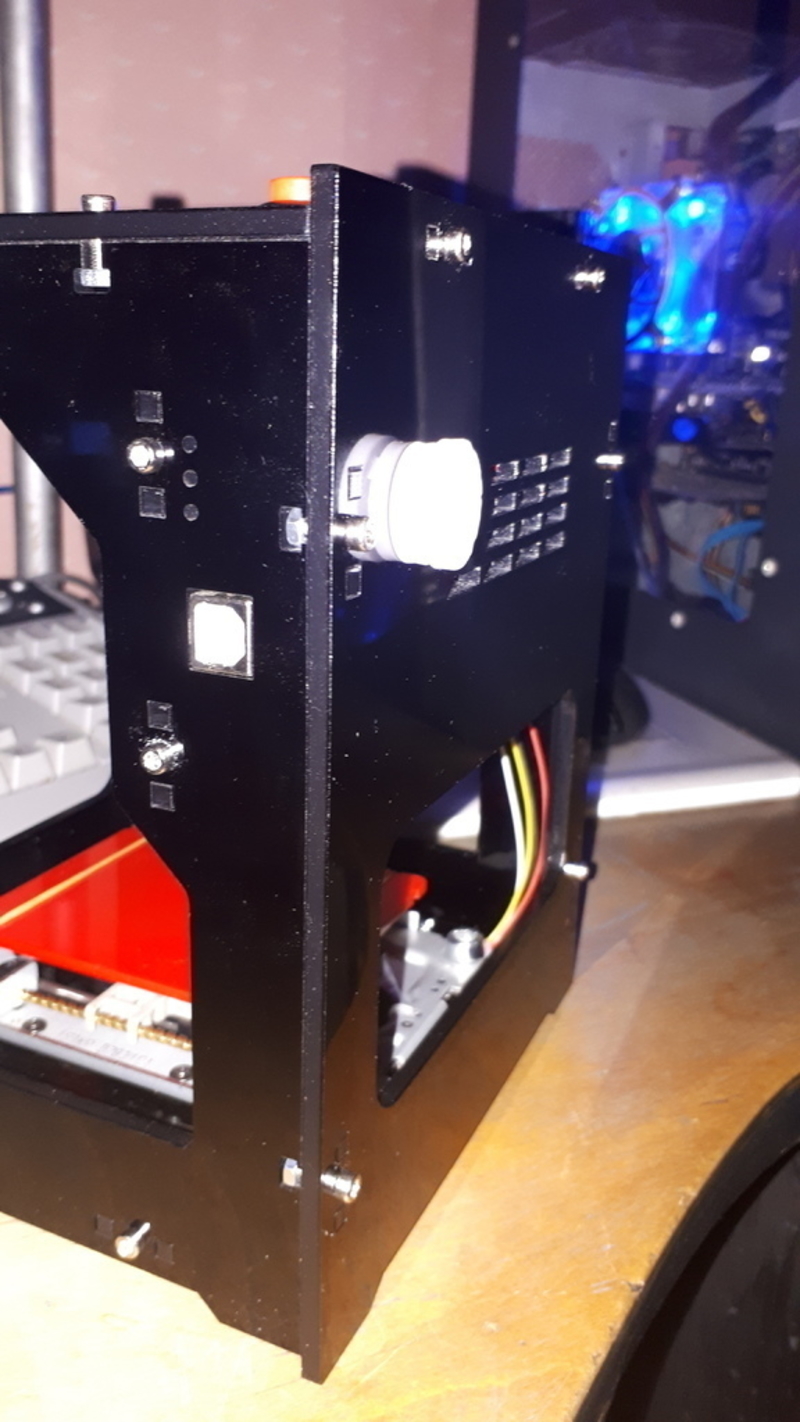 Qiilu laser Engraver On Off Button