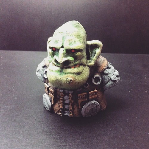 Goblin Junk Merchant Bust 3D Print 17996