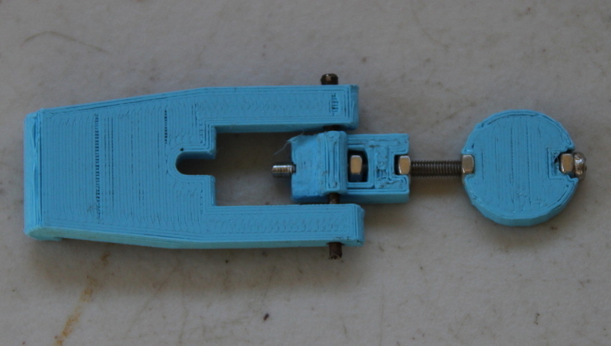 Adjustable Extruder Latch 3D Print 179974