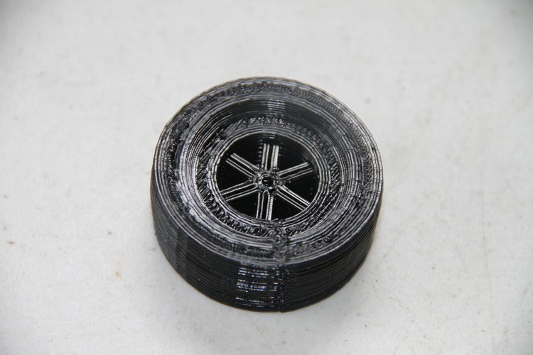 Hummer Wheel 3D Print 179985