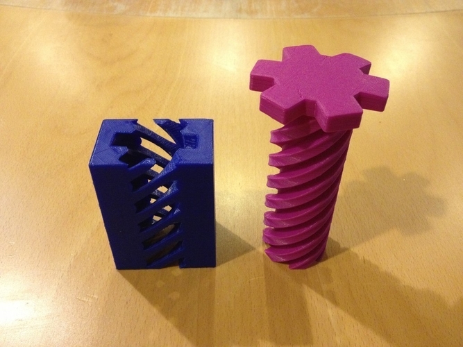 Screw and Holey Box 3D Print 180038