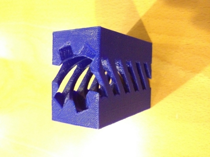 Screw and Holey Box 3D Print 180040