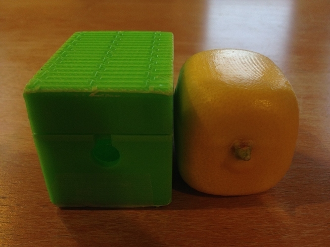 Squareish Lemon Mold 3D Print 180056