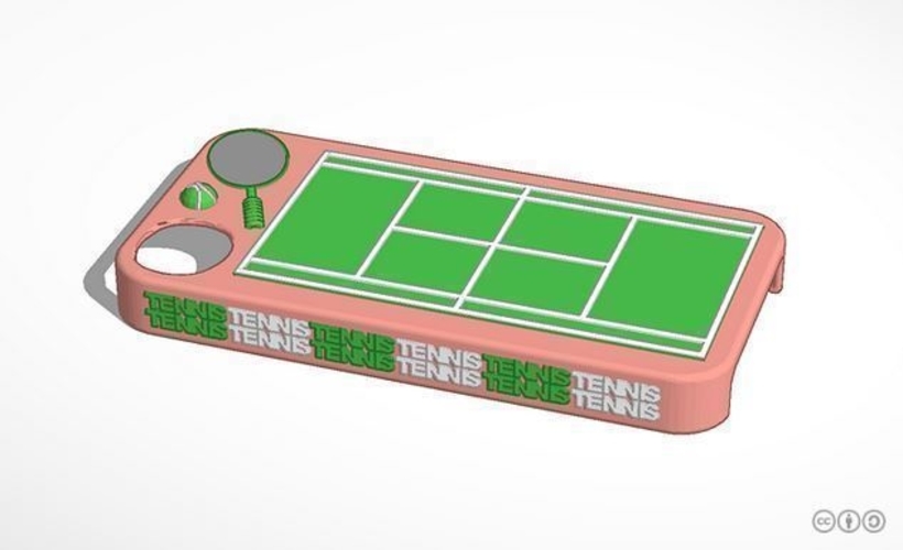 iPhone 4S Tennis Case 3D Print 180074