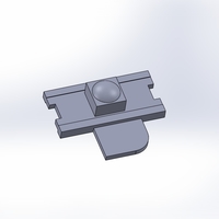 Small Gameboy (DMG) Power Switch Slider 3D Printing 180091