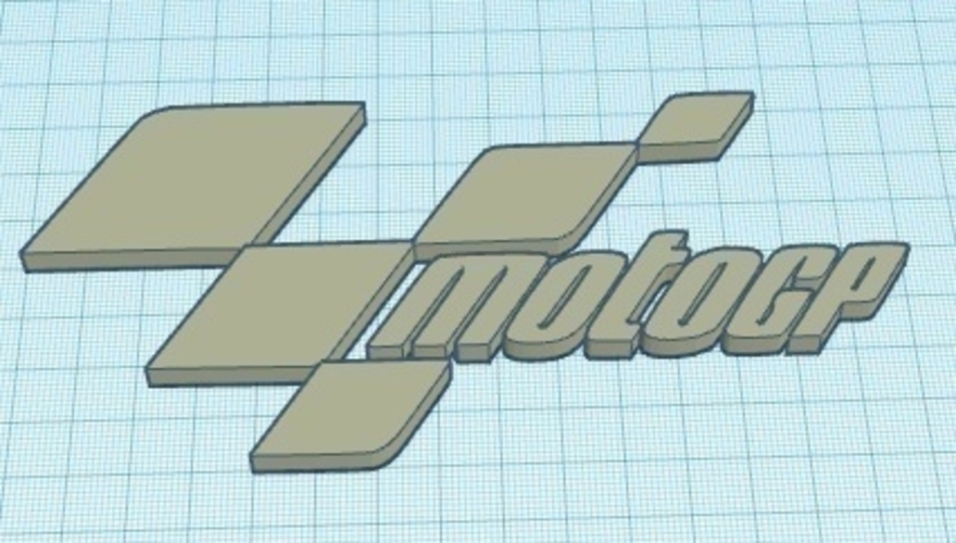 MotoGP Logo 3D Print 180152