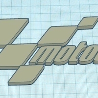 Small MotoGP Logo 3D Printing 180152