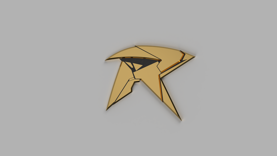 Titans Robin Chest Emblem 3D Print 180157