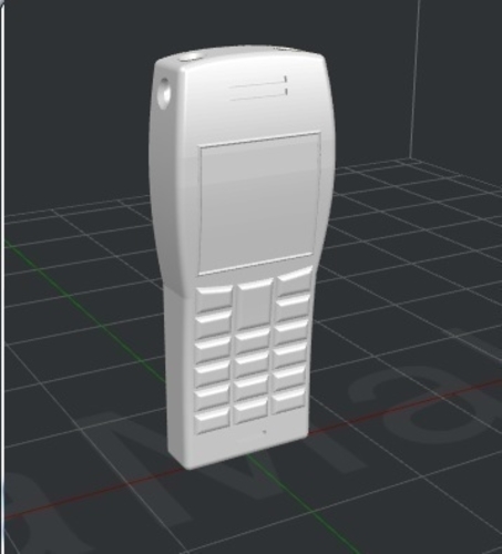 old mobile phone keychain 3D Print 180182