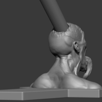 Zombie  head Wacom pen holder - Thumbnail 3