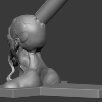 Zombie  head Wacom pen holder - Thumbnail 4