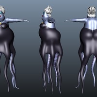 Ursula 3d character model - Thumbnail 1