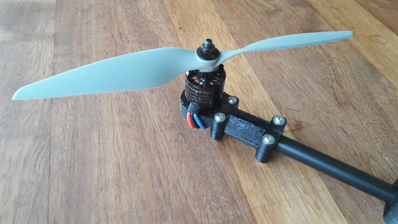12 mm round arm motor mount 