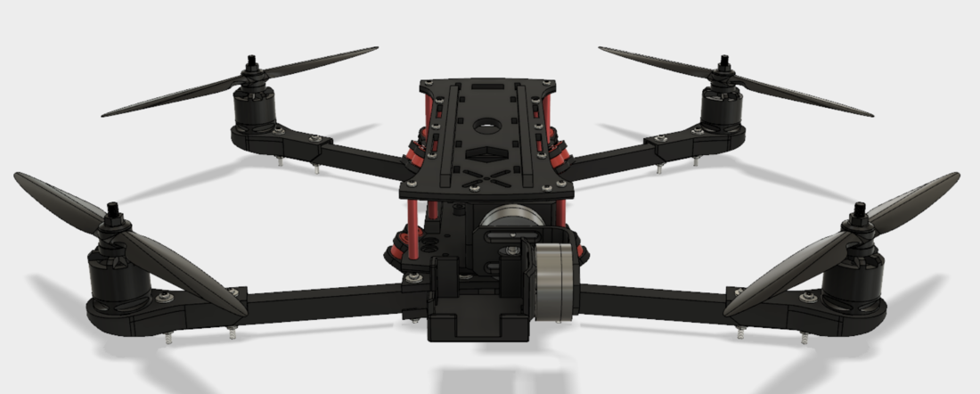 3d printed drone  3D Print 180255