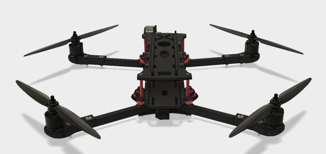 3d printed drone  3D Print 180259