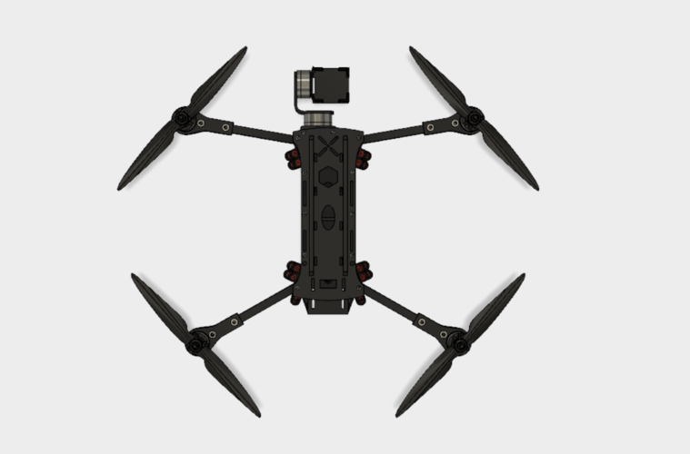3d printed drone  3D Print 180260