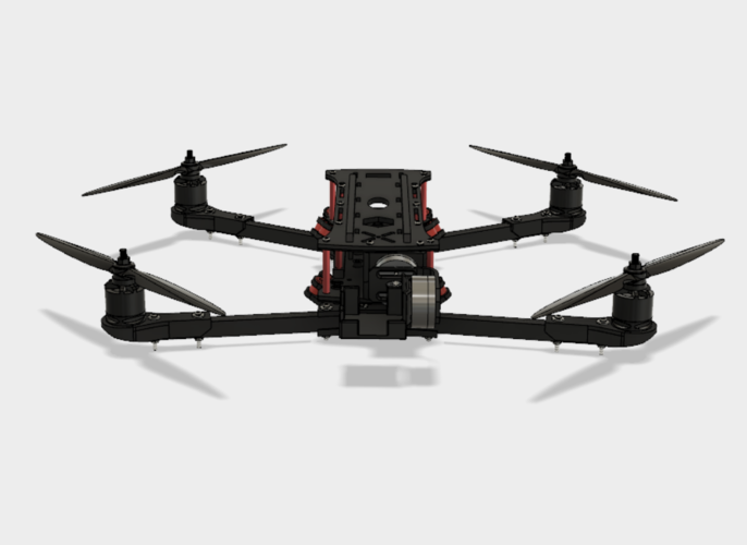 3d printed drone  3D Print 180262