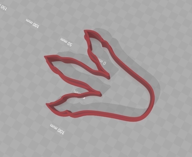 Cookie Cutter - Dinosaur Foot