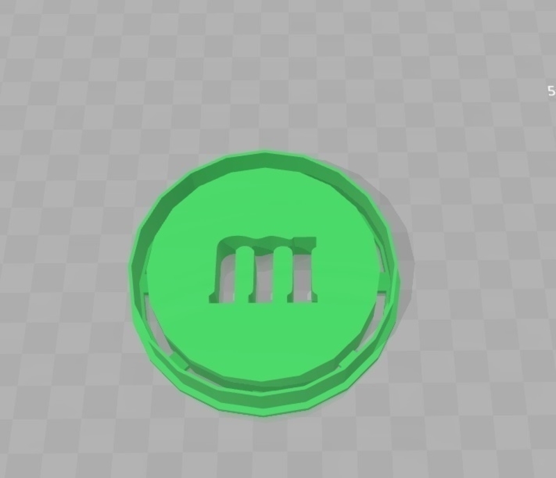 Cookie Cutter - M and M Chocolate