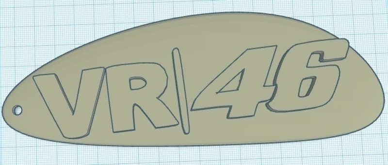 Valentino Rossi Keyhanger