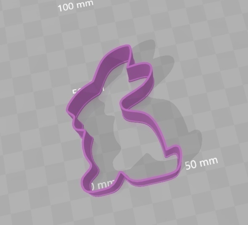 Cookie Cutter - Chocolate Bunny 