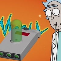 RICK AND MORTY PORTAL GUN - Thumbnail 2