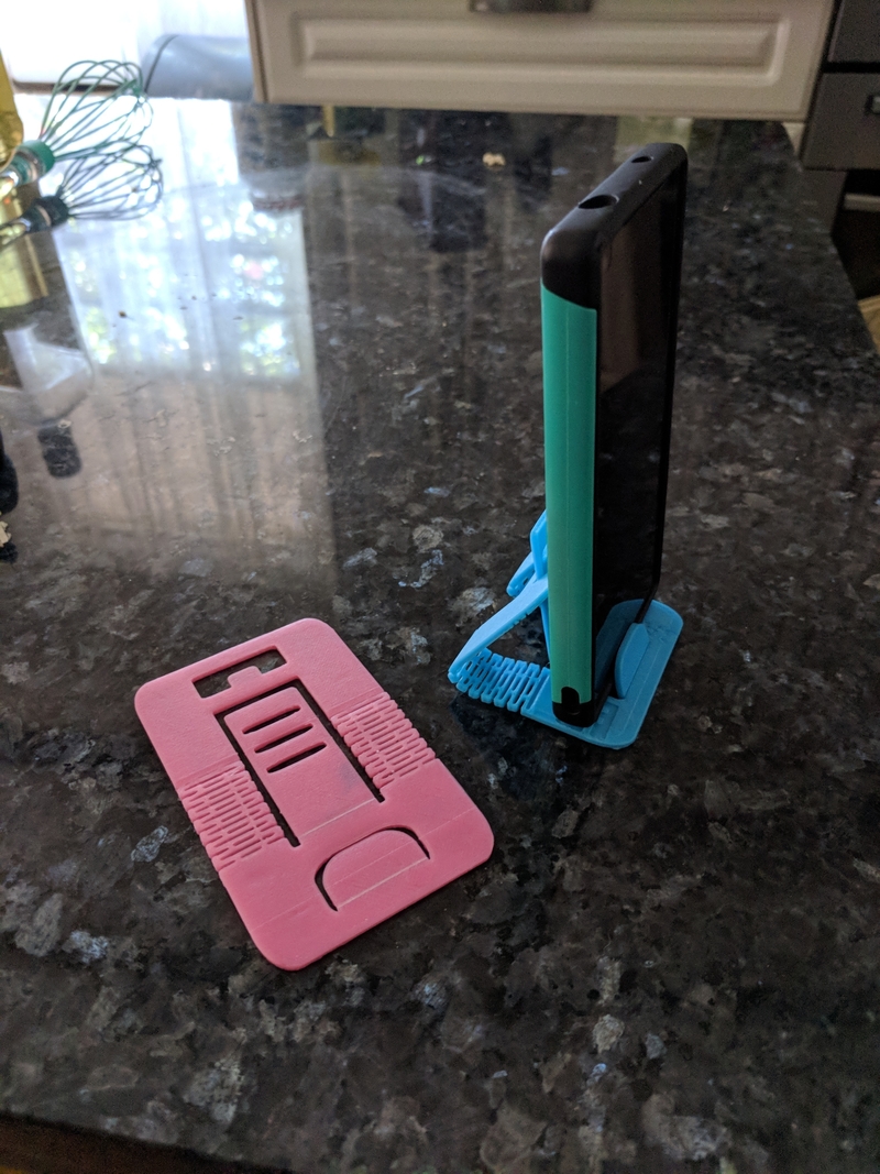 Business Card Phone Stand