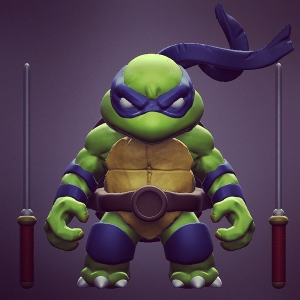 Chibi Mutant Ninja Turtle...the First!!