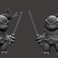 Chibi Mutant Ninja Turtle...the First!! - Thumbnail 2