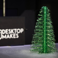 Small Christmas Tree 3D Printing 180403
