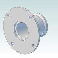 1 1/4" vac hose coupler for Dust Collector - Thumbnail 1